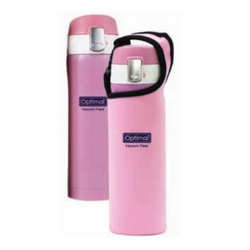 Optimal Stainless Steel Vacum Flask 480Ml (Pink)