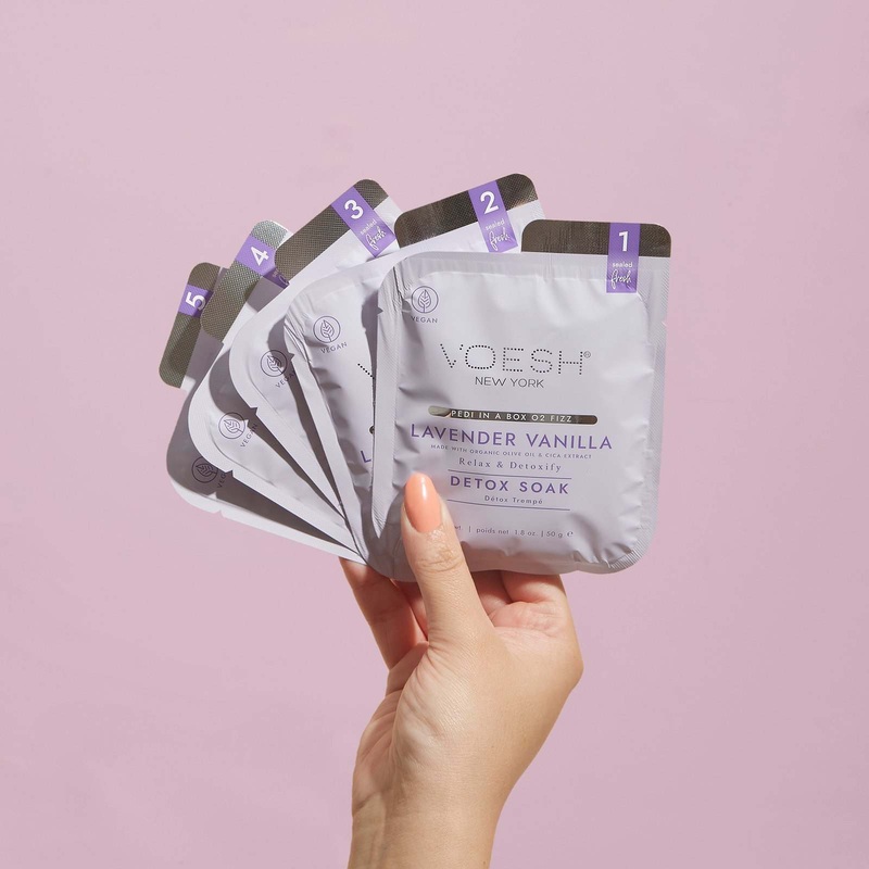 Pedi in a Box O2 Fizz 5 Step – Lavender Vanilla