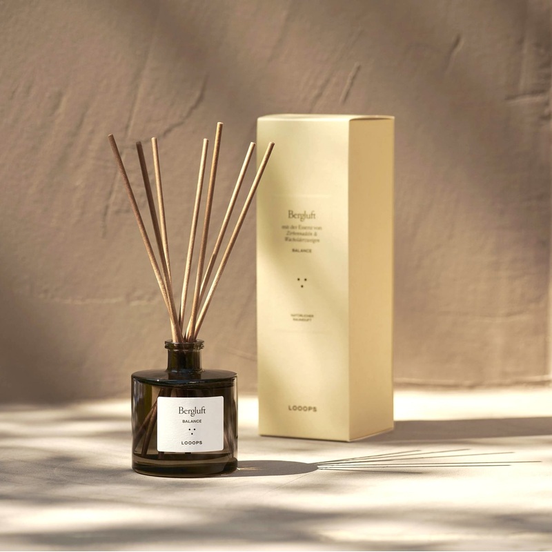 Stbchen Diffuser “BERGLUFT” | Raumduft / Duftstbchen LOOOPS