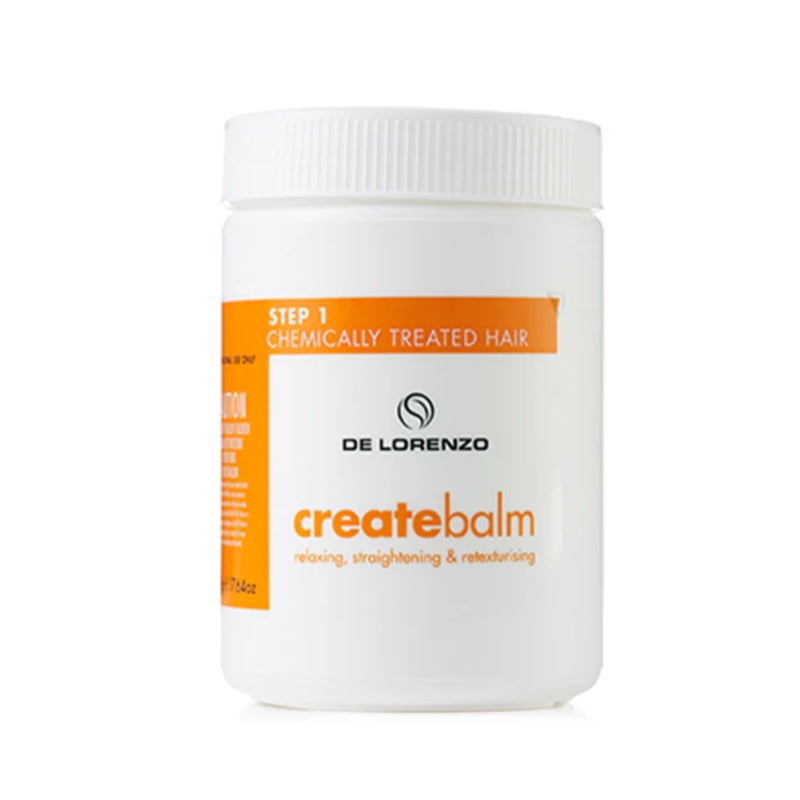 DE LORENZO CREATE BALM STEP 1 CHEMICALLY TREATED HAIR 500G