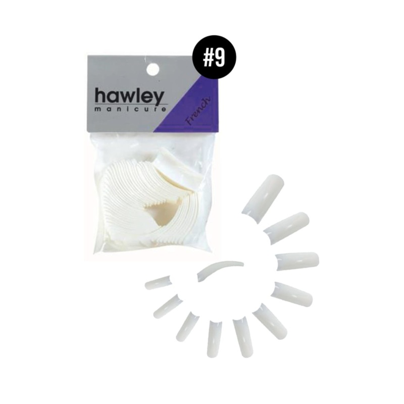 HAWLEY MANICURE FRENCH WHITE TIPS 50PK #9