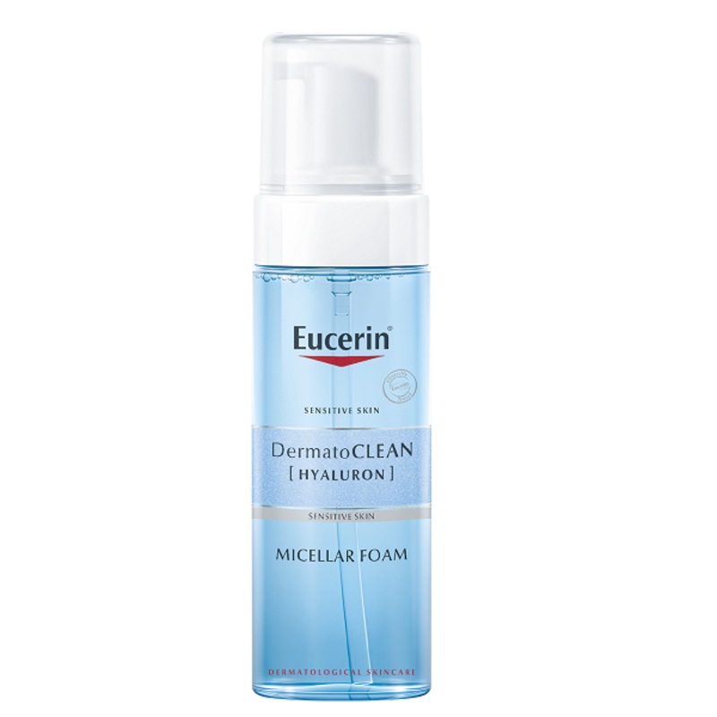 Eucerin – Sensitive Skin DermatoClean Hyaluron Micellar Foam