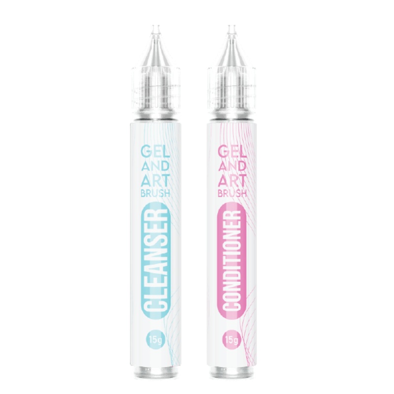 Gel & Art Brush Duo Pack