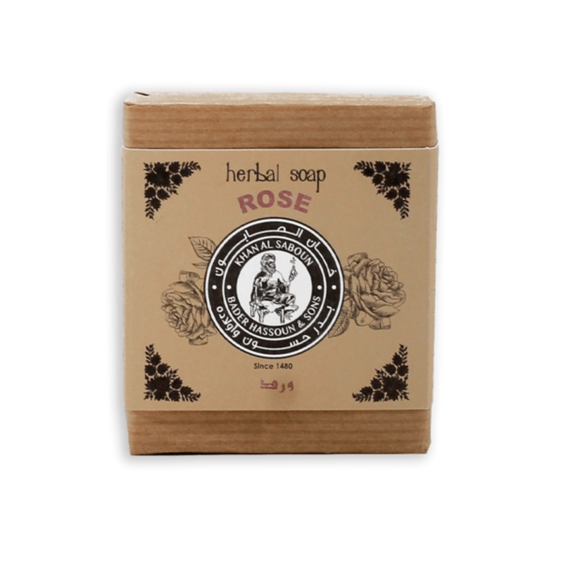 Khan Al Saboun – Herbal Soap Rose