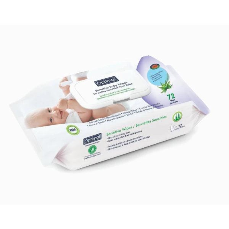 Optimal – Sensitive Baby Wipes With Herbal