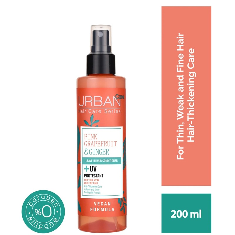 Urban Care Pink Grapefruit & Ginger Leave In Conditioner 200 Ml