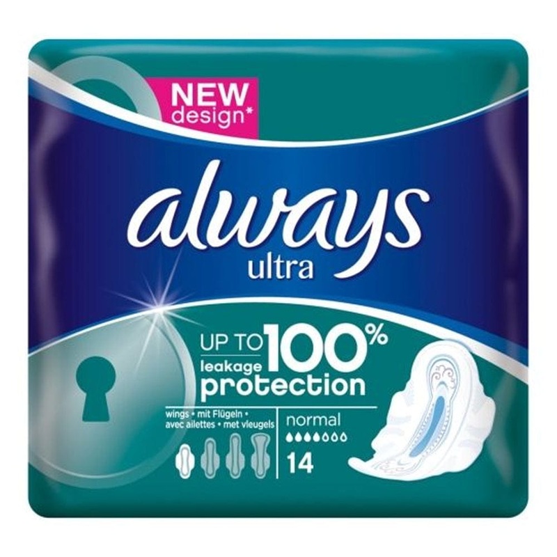 Always Ultra Normal Plus 14 Pads
