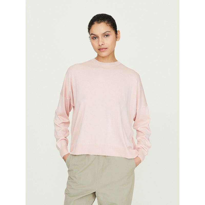 Balloon Sweater in Pale Pink
