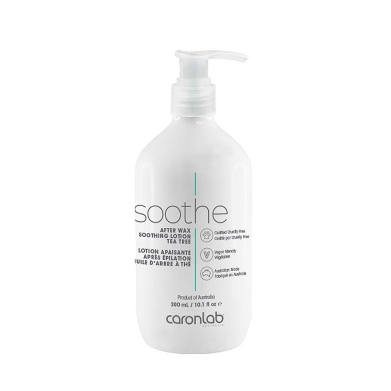 CARONLAB SOOTHE AFTER WAX SOOTHING LOTION 300ML – TEA TREE