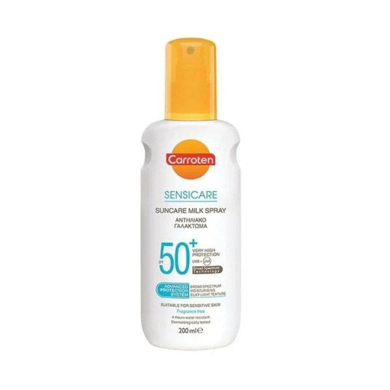 Carroten Sensicare Suncare Milk Spray 200ml – SPF50+