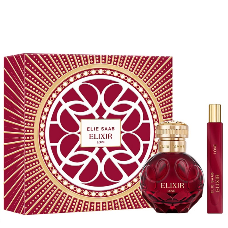 Elie Saab – Elixir Love Eau De Parfum Set ( EDP 50ml + EDP 10ml )