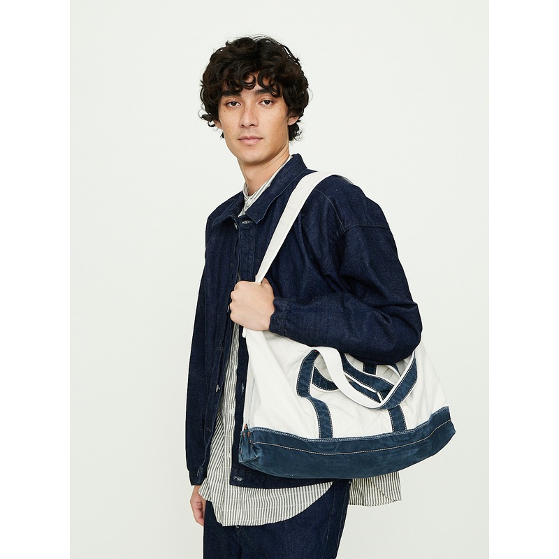 L.Lesh Bag in Natural Navy