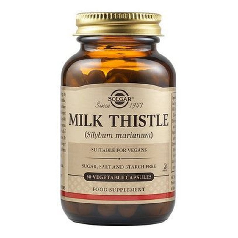 Solgar Milk Thistle 50 Vegetable Capsules