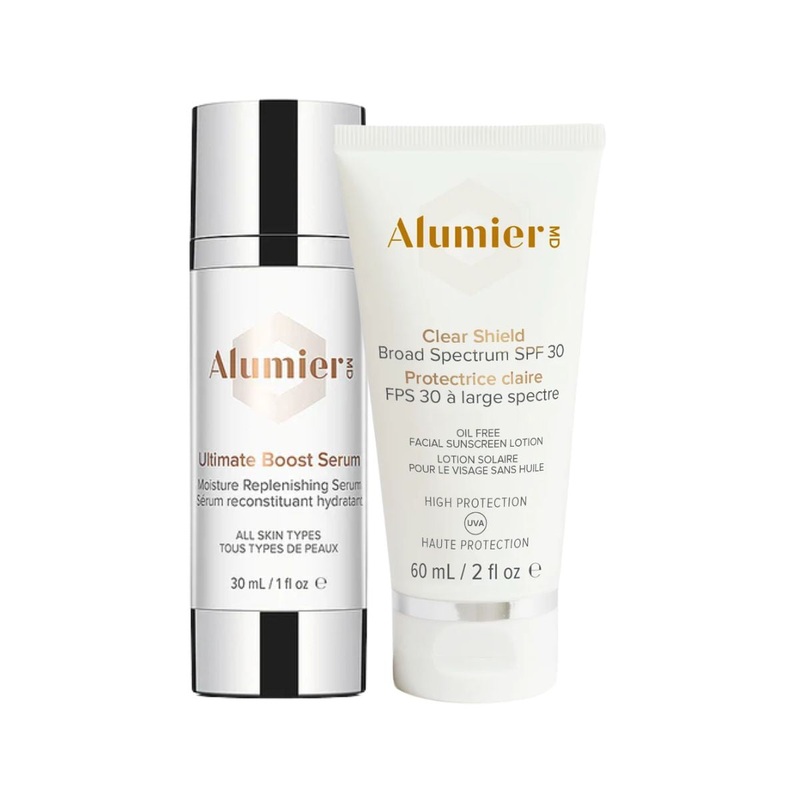 Alumier MD Ultimate Boost & Clear Shield SPF 30 Duo