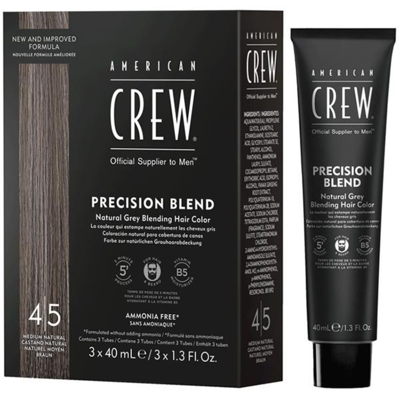 American Crew — Natural Gray Coverage – Medium Natural 3×1.35oz