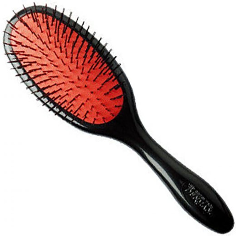 Denman Grooming Brush D80S Small Nylon Black