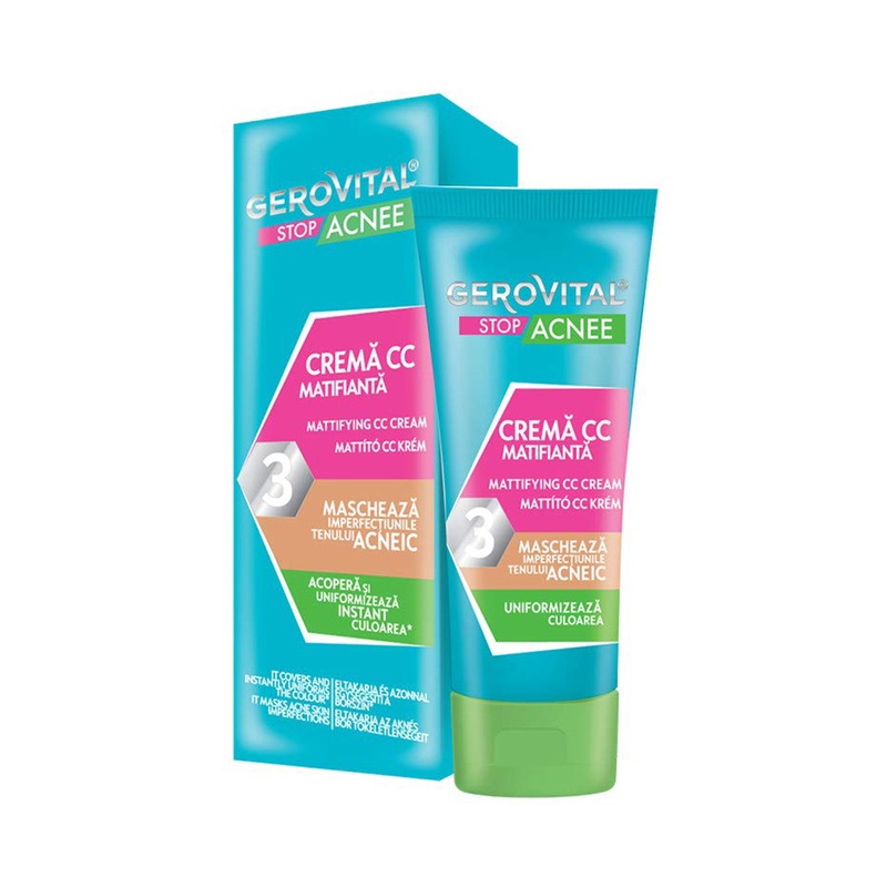 Gerovital Stop Acne Mattifying CC Cream 30ml