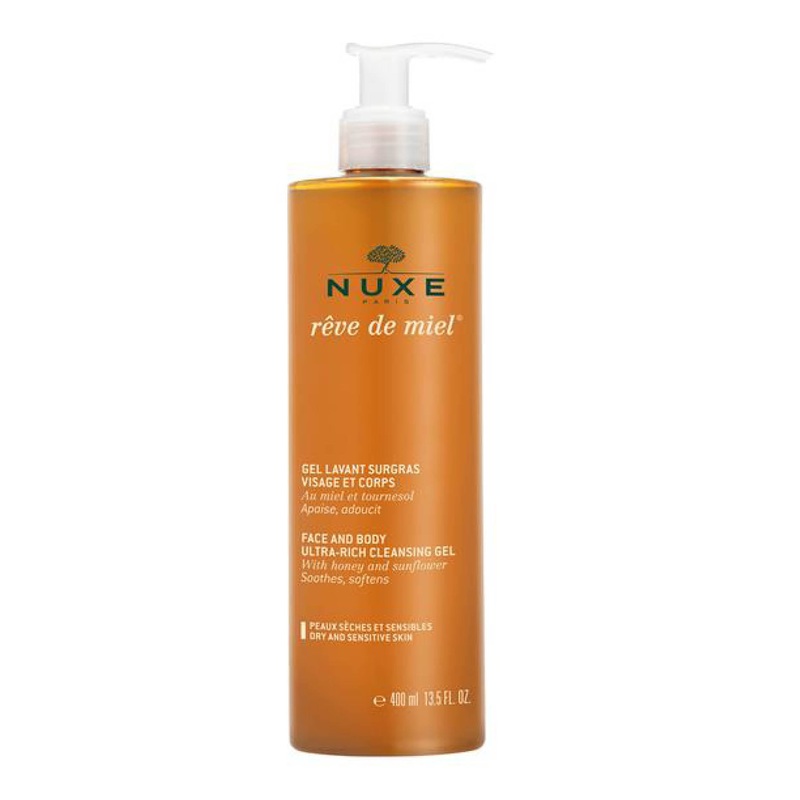 Nuxe Rve de Miel Face and Body Ultra-rich Cleansing Gel