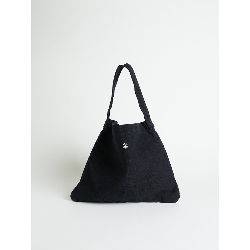 Original Tote S in Black Linen