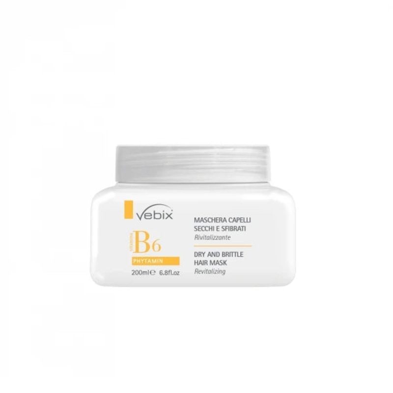 Vebix B6 Dry And Brittle Hair Mask Revitalizing – 200ML