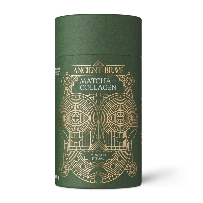 Ancient + Brave  Matcha + Collagen Tub 150g