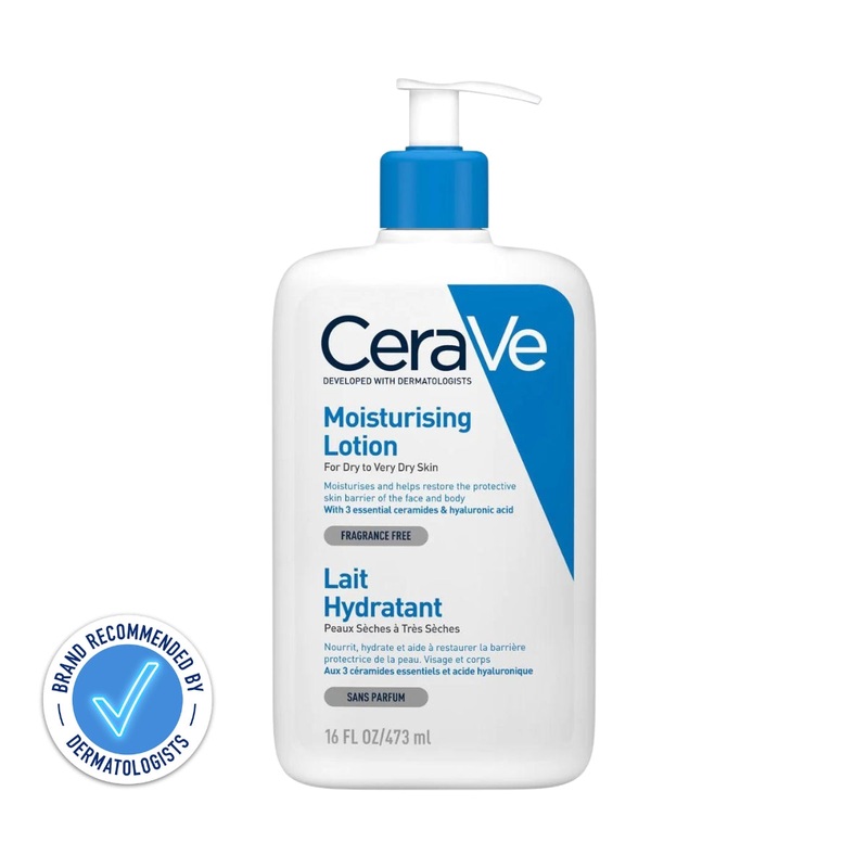 CeraVe Moisturising Lotion with Hyaluronic Acid & Ceramides for Normal to Very Dry Skin 473ml
