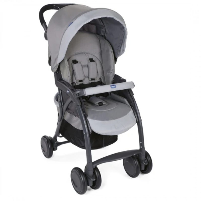 Chicco Simplicity Plus Top Stroller Grey