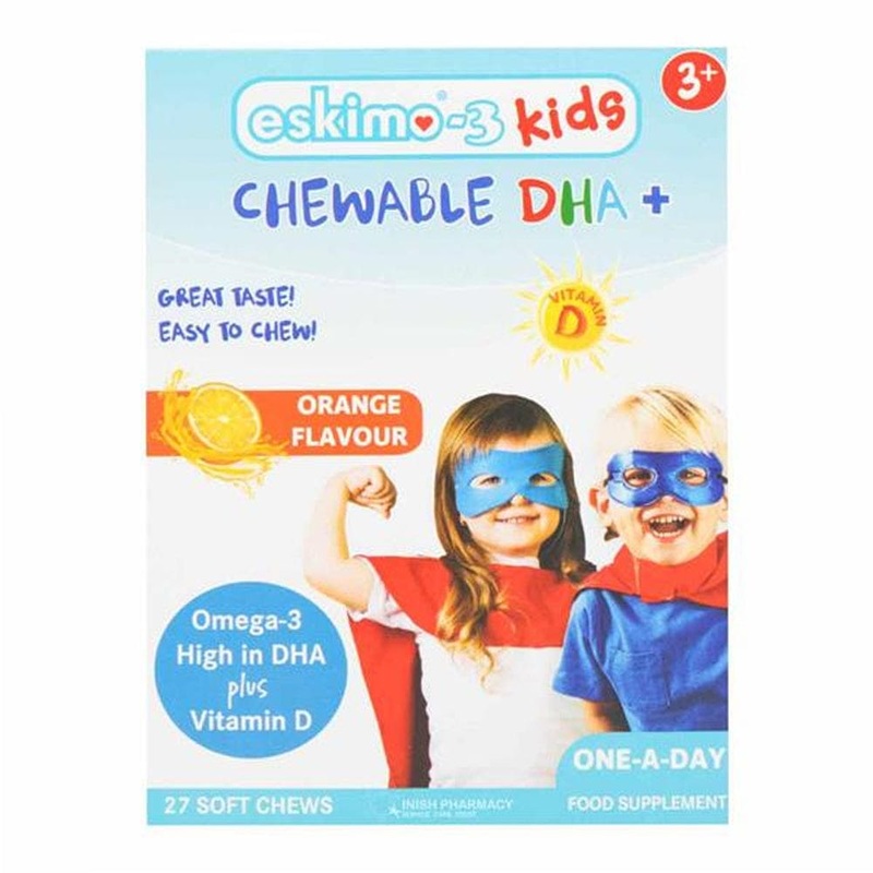 Eskimo-3 Kids Chewable DHA+ 27 Chewables