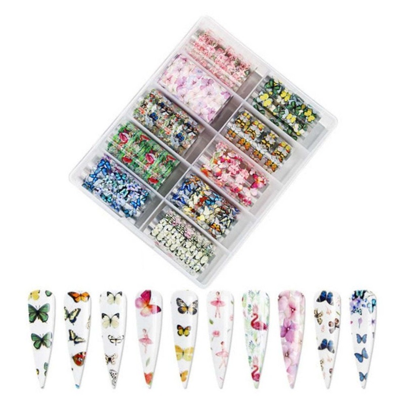 Foil Case – Butterflies & Flamingos