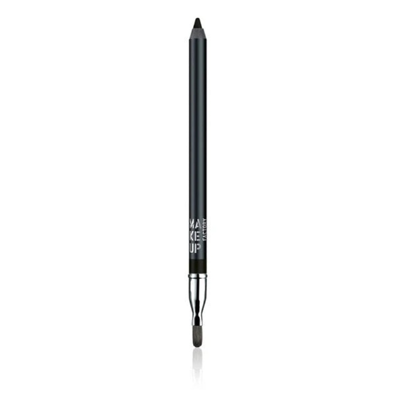 Makeup Factory Smoky Liner Long Lasting And Waterproof 01 Deep Black