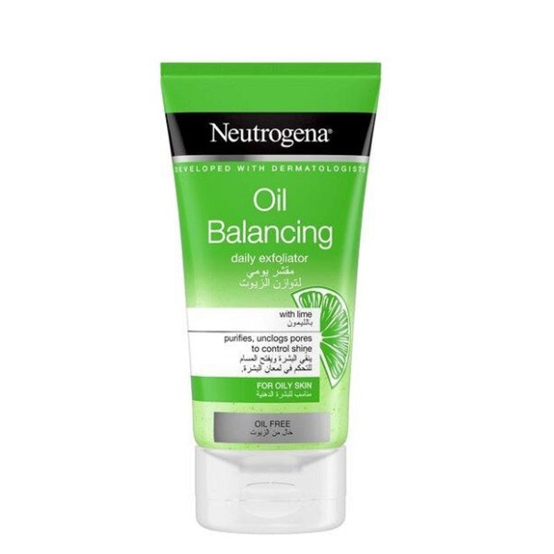 Neutrogena – Oil Balancing Daily Exfoliator Lime Oil Free