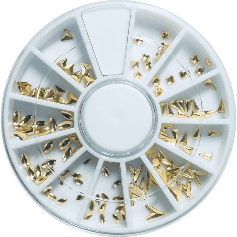 Nail Art Wheel – Metallic Shapes