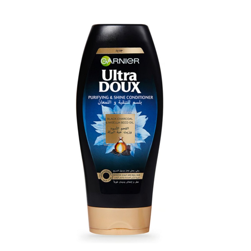 Ultra Doux – Black Charcoal & Nigella Seed Oil Conditioner