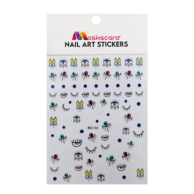 Nail Art Sticker – Colour Eyes