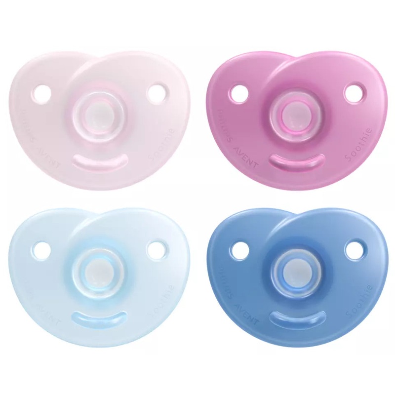 Philips Avent Soothie Pacifier 0-6m Curved – 2 Pieces