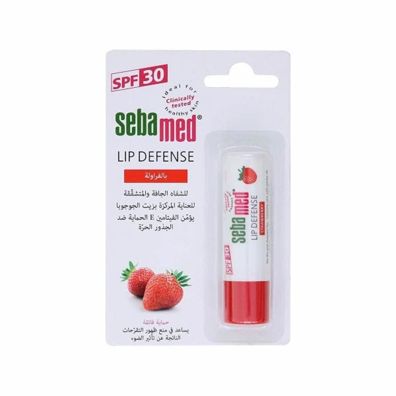 Sebamed Lip Defense Strawberry Spf30 4.8g