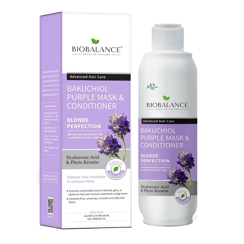 Bio Balance Bakuchiol Purple Mask & Conditioner 330ML