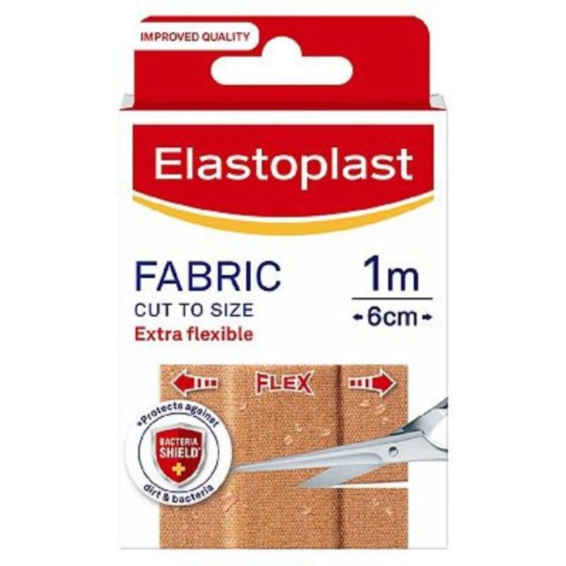 Elastoplast – Fabric 1m 6 Cm 10 Dressing Strips