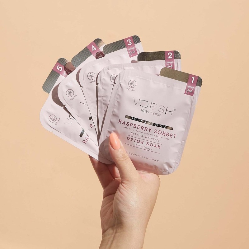 Pedi in a Box O2 Fizz 5 Step – Raspberry Sorbet