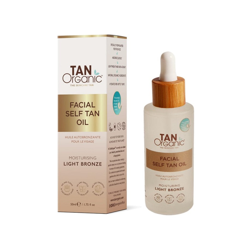 TanOrganic Facial Self-Tanning Oil 50ml