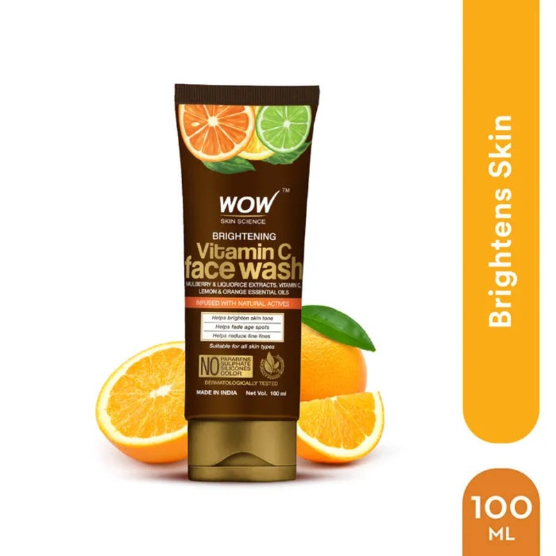 Wow Brightening Vitamin C Face Wash 100ml