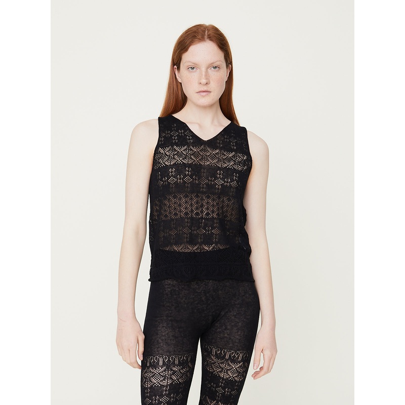 Knit Camisole in Black