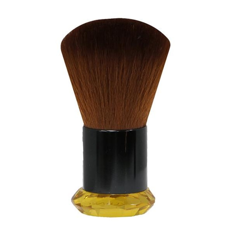 Silk Line — Kabuki Round Brush – Gold